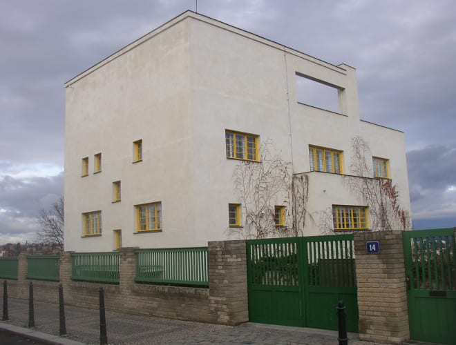 Prag, Villa Müller