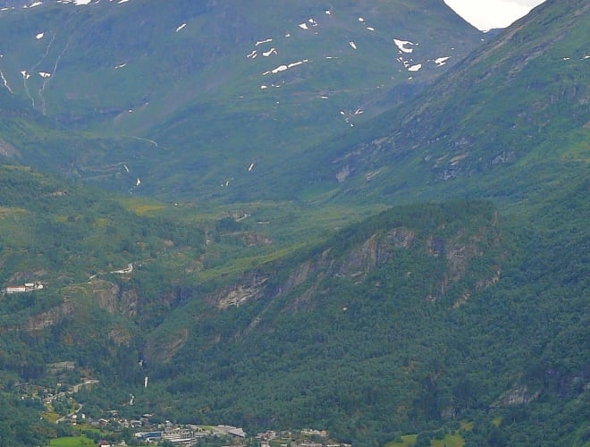 Nibbevegen, Dalsnibba