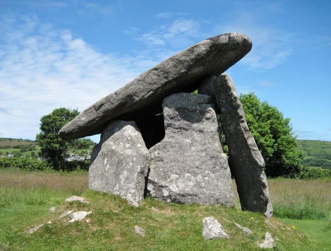 Tregarth, Trethevy Quoit