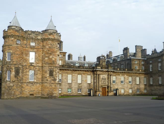 Edinburg, Holyrood Palace