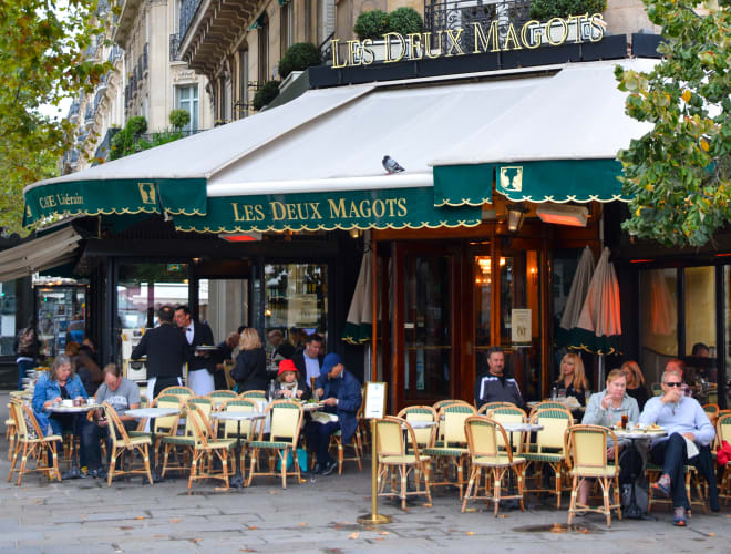 Paris, Les Deux Magots