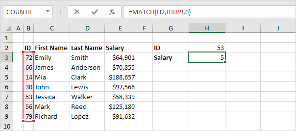 INDEX Excel Skill