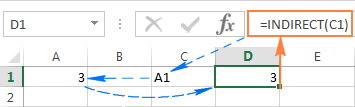 INDIRECT Excel Skill