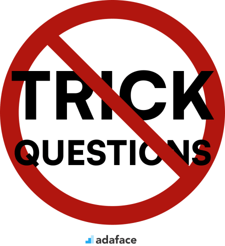 no trick questions