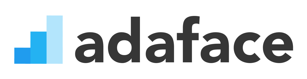 Adaface logo dark mode