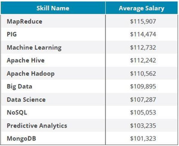 Highest paying skills