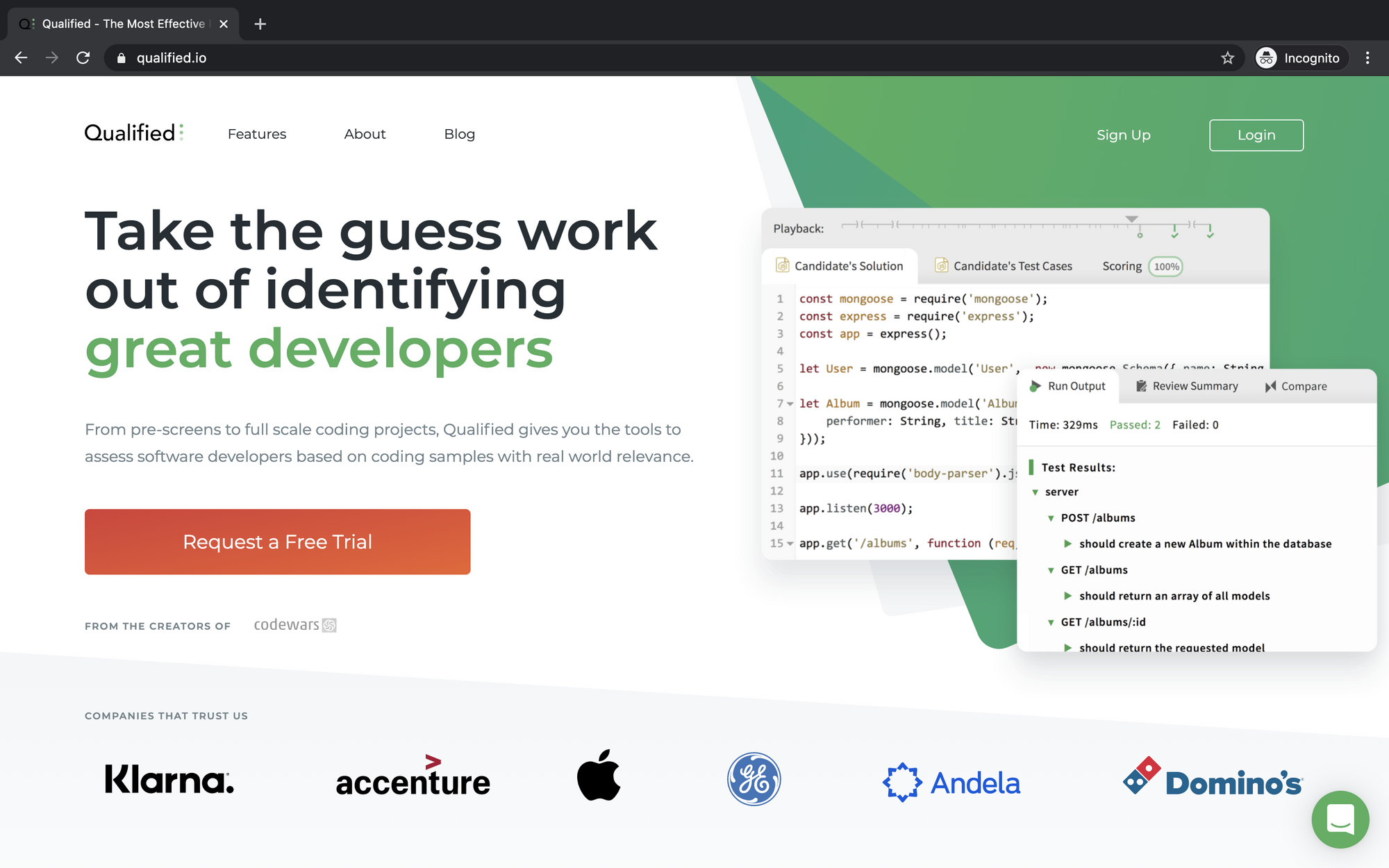 Compare Qualified Vs Adaface