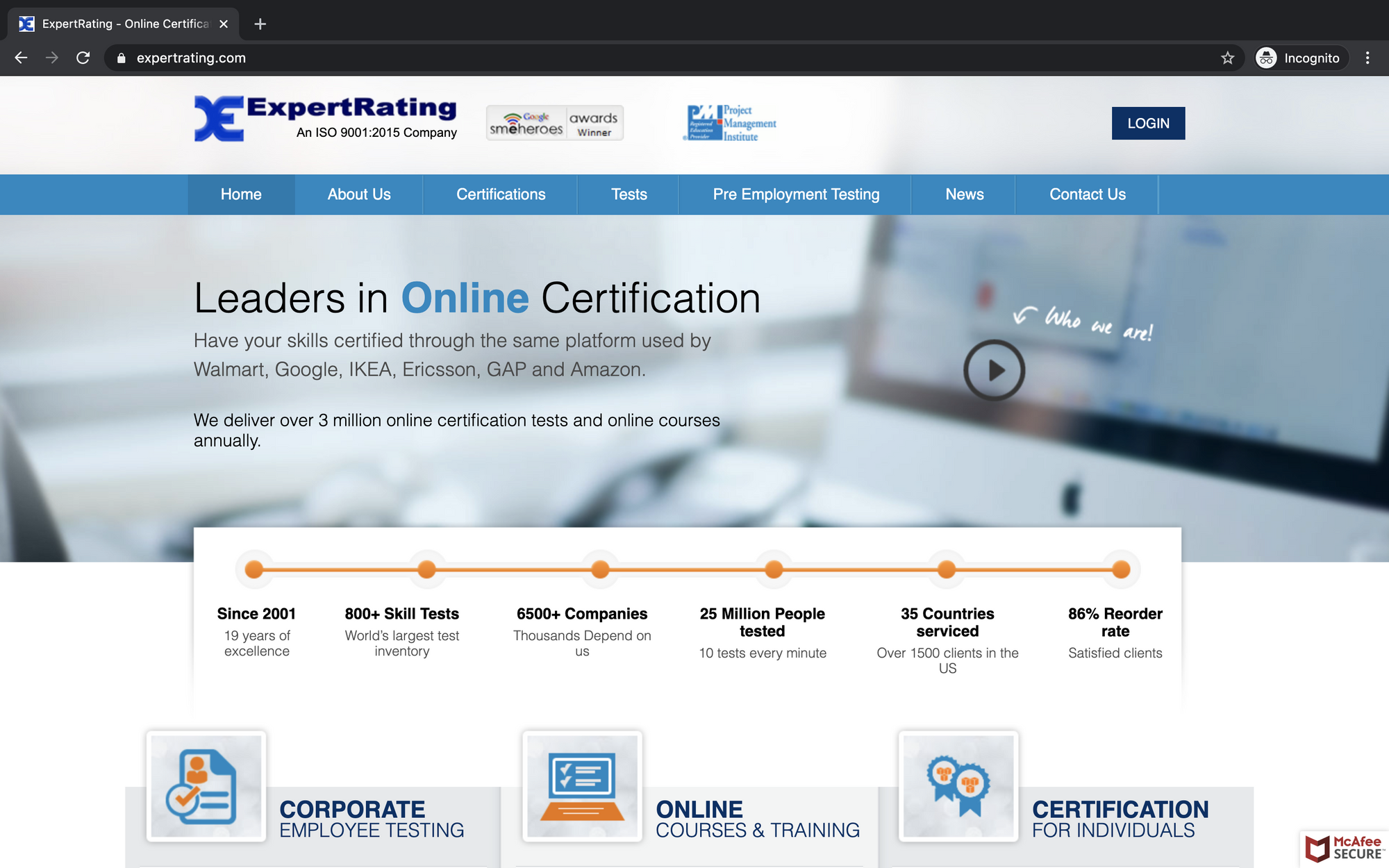Compare Expert Rating Vs Adaface