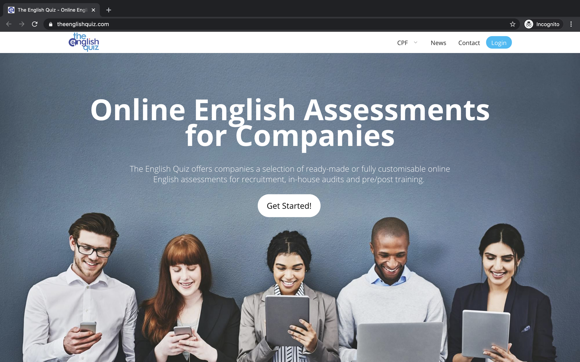 Compare The English Quiz Vs Adaface