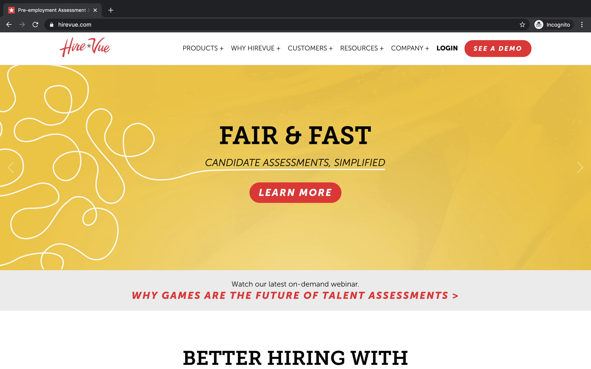 Compare HireVue Vs Adaface