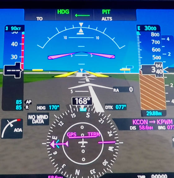 MAN Selected -- AT sets speed for 90 Kts at 400 feet AGL