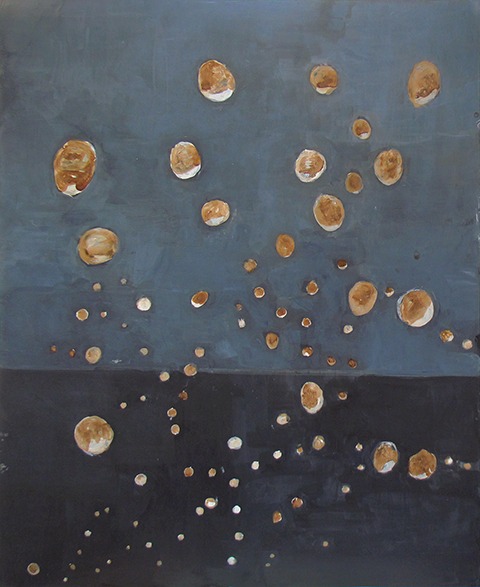 Abstract painting by Grazyna Adamska Jarecka