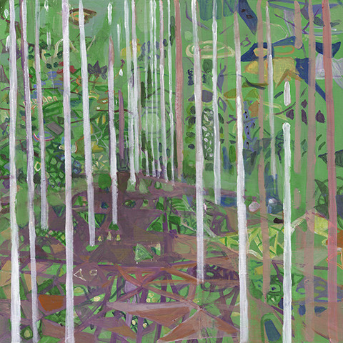 Abstract painting by Grazyna Adamska Jarecka