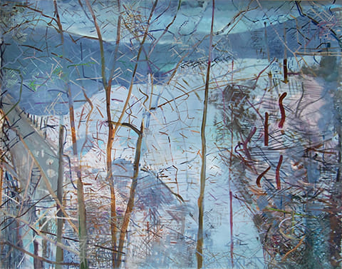 Abstract painting by Grazyna Adamska Jarecka