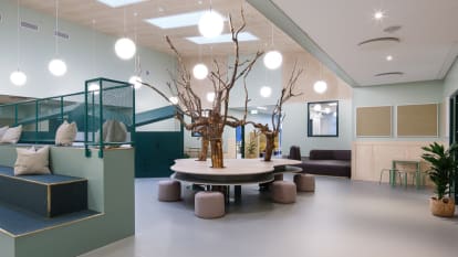 Bild på Brogårdaskolans lokaler.