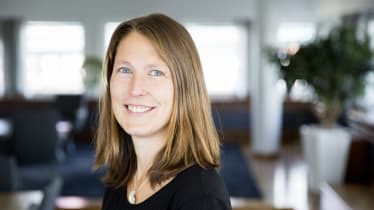 Bild på Stina Rosén, projektledare Dome of Visions, NCC Building Sweden