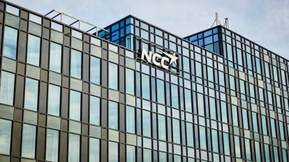 Bild på NCC:s nya huvudkontor i Solna