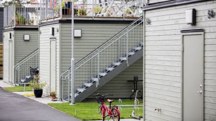 Bild på referensprojektet Design Duo, bostadsrättsföreningen Dolomiten.