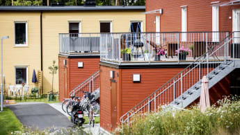 Bild på referensprojektet Design Duo, bostadsrättsföreningen Hällen.