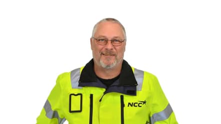 Bild på Tomas Mattisson, ansvarig snickeriverkstad, NCC Building Sweden.