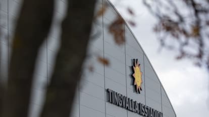 Visionsbild av Tingvalla isstadio som omvandlas till inomhusarena.