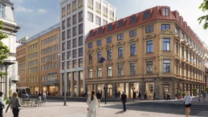 Illustrationsbild av kvarteret Johanna i Göteborg.