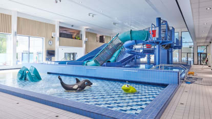 Lekbassängen på Varbergs simhall