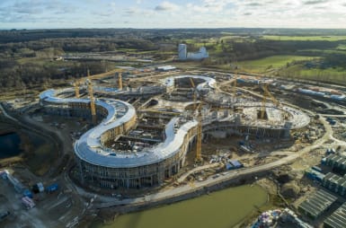 Operation room in Höglandssjukhuset.
