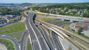 Tingstads nya trafikplats.