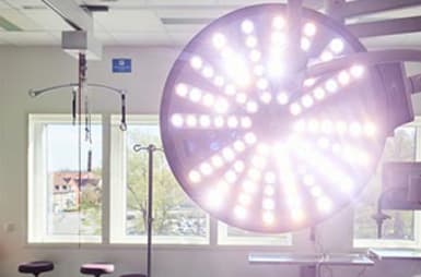 Operationsrum på Höglandssjukhuset.