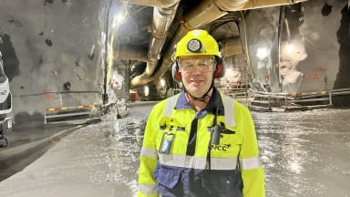 Hagastaden tunnelsjef Frank Grønvold