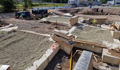 B-lohko maatäytöt