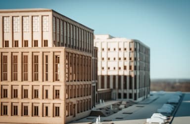 Arkitektskiss Rättscentrum