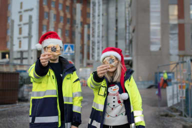 Cleantech Garden joulukuva
