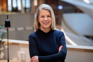 Maria Bucher, kommunikationsansvarig på Mattecentrum.