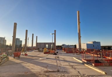 B-lohko 3. krs elementtiasennus