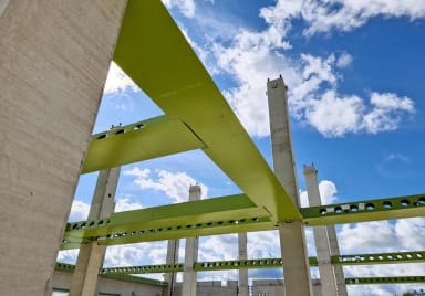 Deltapalkit asennettuina