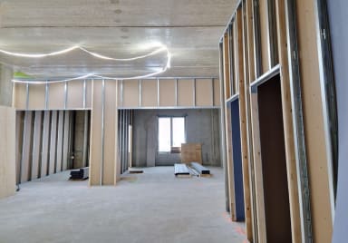 A-lohko 3. krs väliseinät