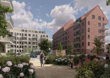 Visionsbild, NCC Smörkärnan.