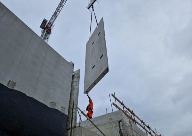 A-lohko elementtiasennus