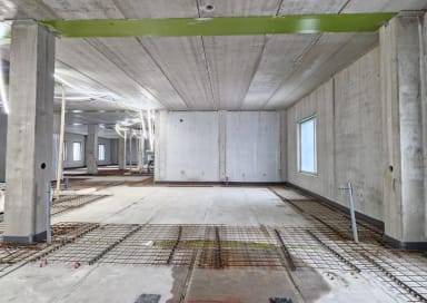 A-lohko 5. krs lattiavalmistelut