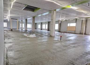 Pintabetonilattiavalu A-lohko