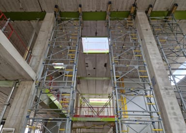 Asennetut elementit A-lohko