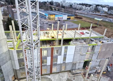 B-lohko elementtiasennus