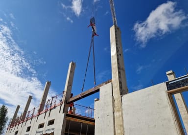 A-lohko elementtiasennus