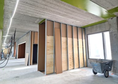 B-lohko väliseinät