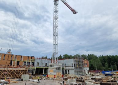 Yleiskuva työmaasta