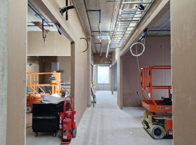 A-lohko 2. krs väliseinät