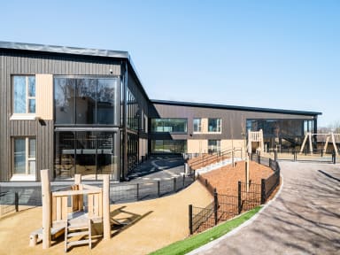 Kohteen arkkitehtisuunnittelusta vastasi AFKS Arkkitehdit Oy ja rakennesuunnittelusta Ideastructura Oy. (Kuvat ©Sami Saastamoinen)