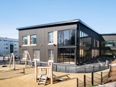 Kohteen arkkitehtisuunnittelusta vastasi AFKS Arkkitehdit Oy ja rakennesuunnittelusta Ideastructura Oy. (Kuvat ©Sami Saastamoinen)